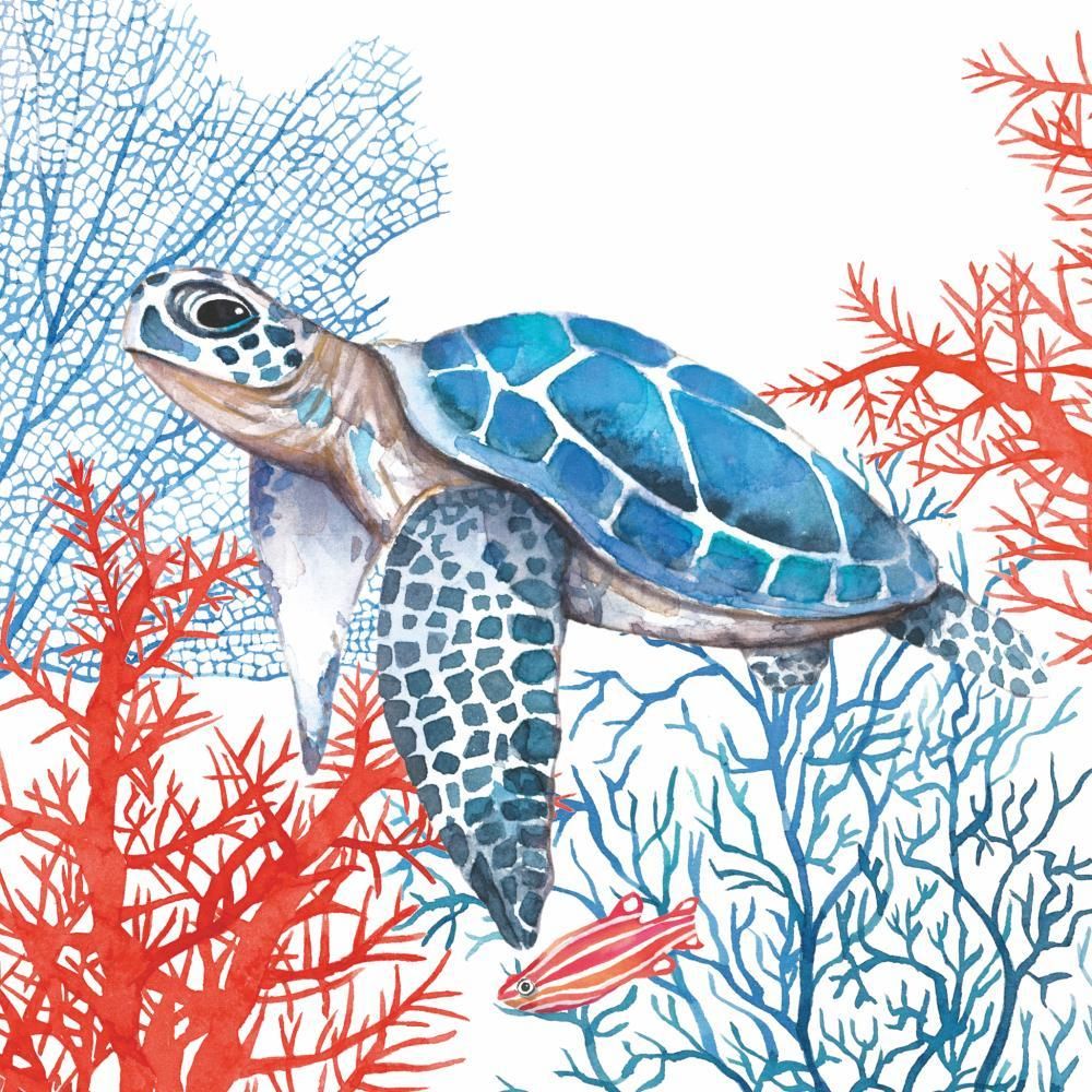 SERVIETTE THE TURTLE 33X33