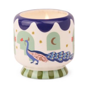 BOUGIE ADOPO PEACOCK MISTED LIME