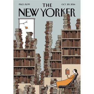 CARTE THE NEW YORKER 66 GAULD FALL LIBRARY