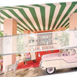 PUZZLE Gray Malin Dogs at The Beverly Hills Hotel 2 FACE