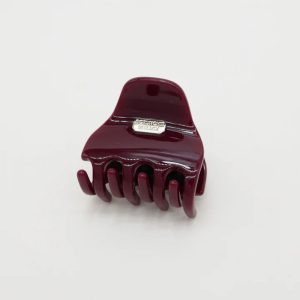 PINCE A CHEVEUX UNIE BORDEAUX