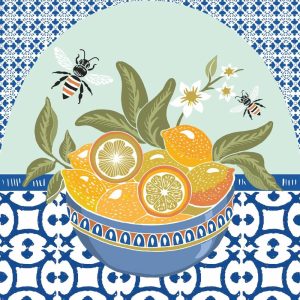SERVIETTE MALAGA 33X33