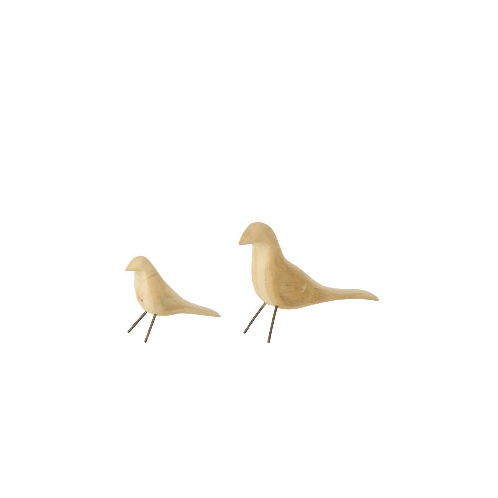OISEAU DEBOUT BOIS PM
