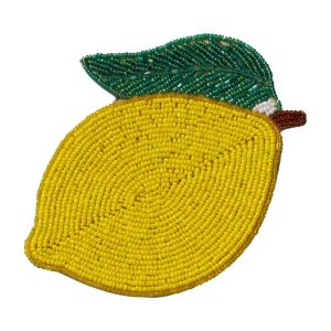 SOUS VERRE CITRON PERLES