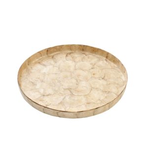 PLATEAU COQUILLAGE BEIGE GM
