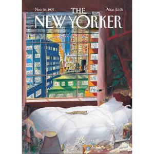 CARTE THE NEW YORKER 226 SEMPE CAT SLEEPING