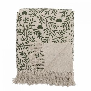 PLAID MARIBELLE VERT 160 X 130 CM
