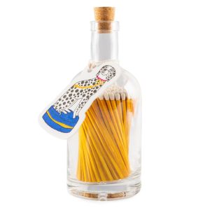 ALLUMETTES BOTTLE DALMATIAN
