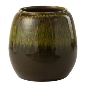 CACHE POT OLIVE VERT