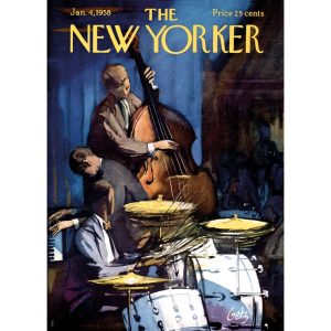 CARTE THE NEW YORKER 172 GETZ BAND PLAYING