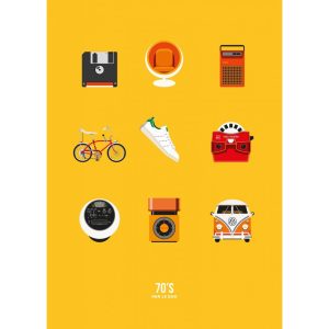 CARTE LE DUO PLANCHE ANNEE 70
