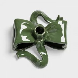 BOUGEOIR RUBAN VERT