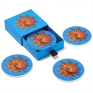 SOUS VERRE CERAMIQUE SOLARKING SET DE 4