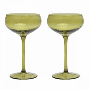 SET DE 2 COUPE A CHAMPAGNE LOU OLIVE