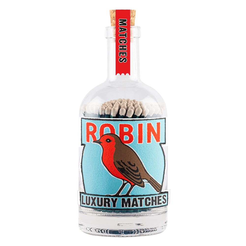 ALLUMETTES BOTTLE THE ROBIN