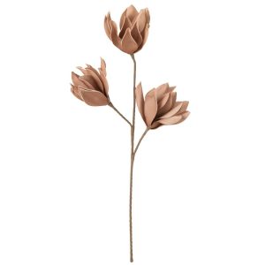 FLEUR 3 TETES EVA ROSE
