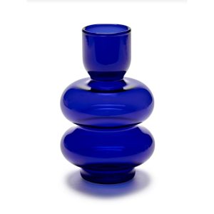VASE BLEU BUBBLE