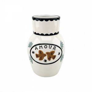 VASE AMOUR OISEAUX