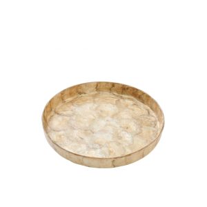 PLATEAU COQUILLAGE BEIGE PM