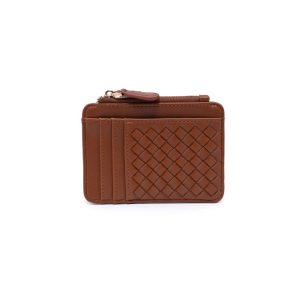 PORTE CARTE BRYER CHOCOLAT