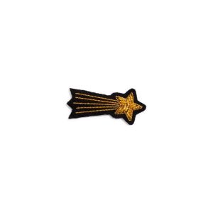 BROCHE ETOILE FILANTE OR