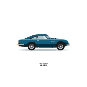 CARTE LE DUO ASTON MARTIN DBS BLEUE