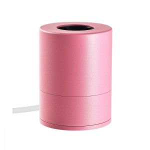 SOCLE DE LAMPE POP ROSE