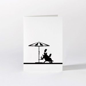 CARTE RABBIT LOUNGING