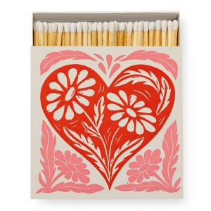 ALLUMETTES CARREE BOTANICAL HEART