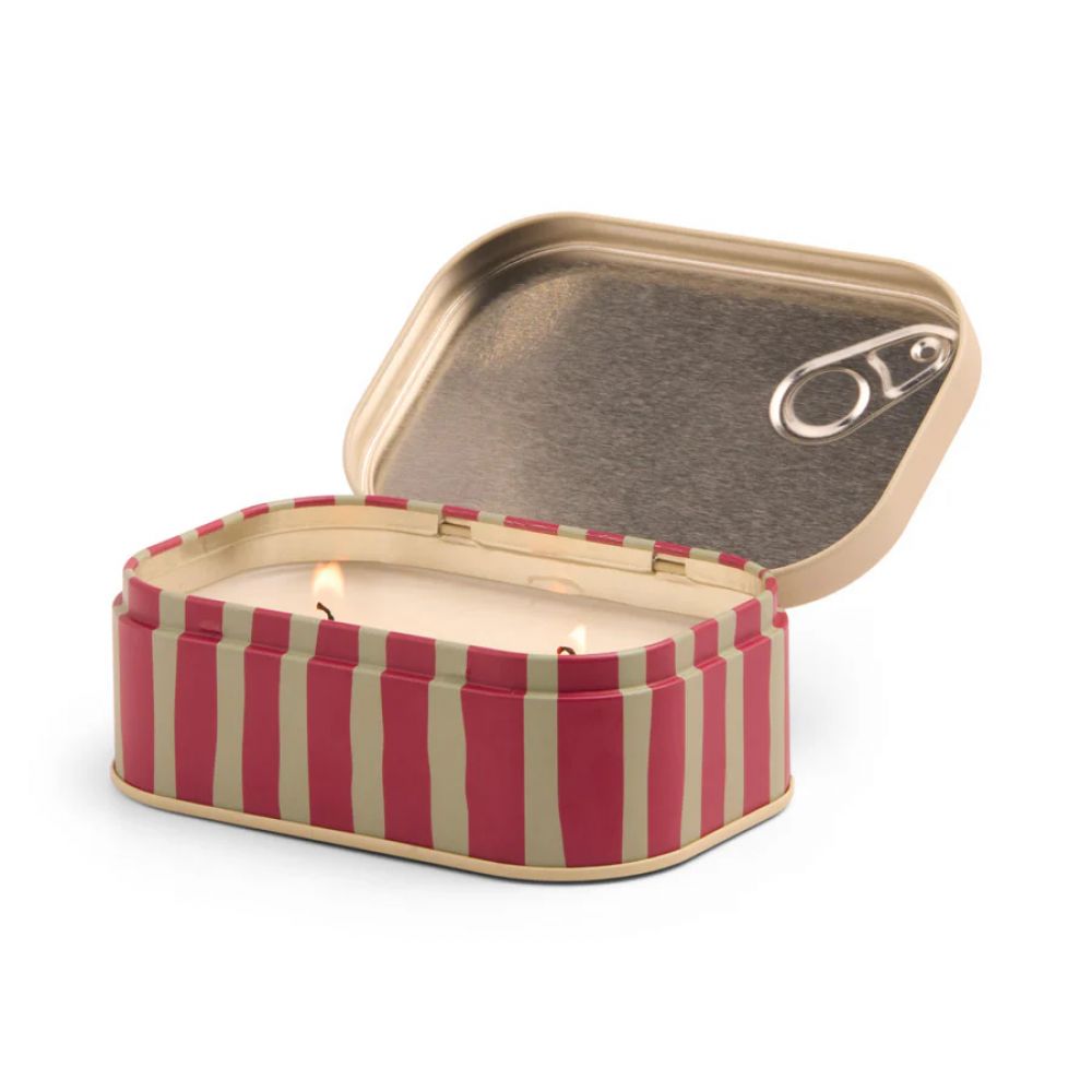 BOUGIE BISTRO BOITE METAL CITRON