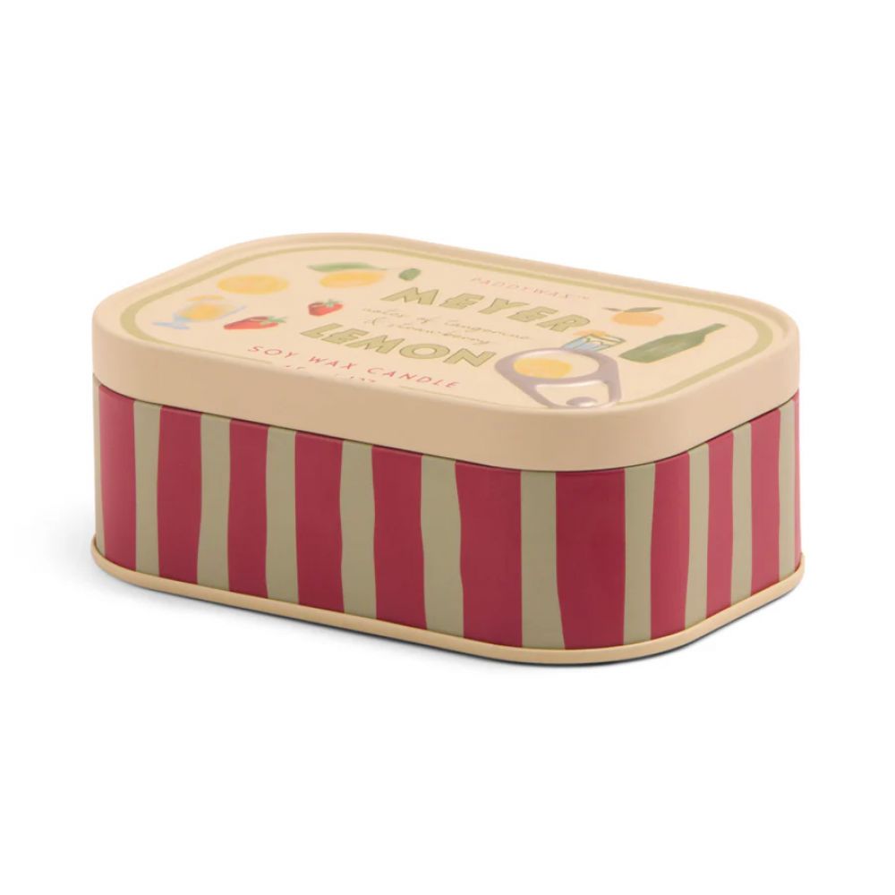 BOUGIE BISTRO BOITE METAL CITRON – Image 2