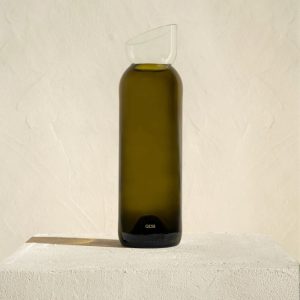 CARAFE MEDIUM BIS BLANC/CANNELLE