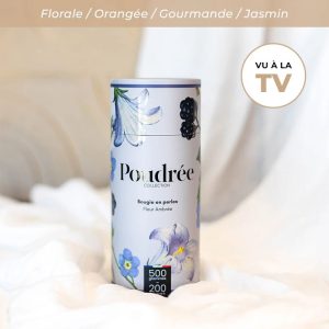 BOUGIE PERLES FLEUR AMBREE