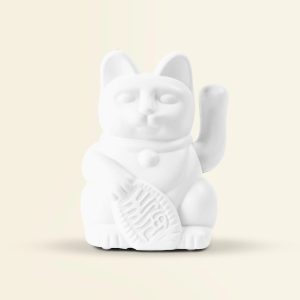 LUCKY CAT SOLAIRE BLANC