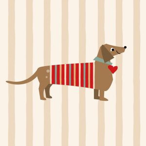 SERVIETTE SIR TOBY 33X33