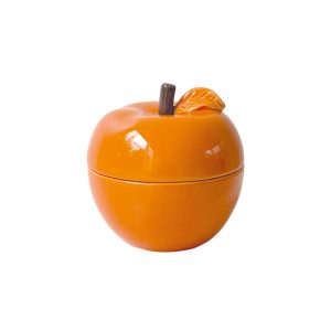 BOUGIE POM GLOW ORANGE SALVIA