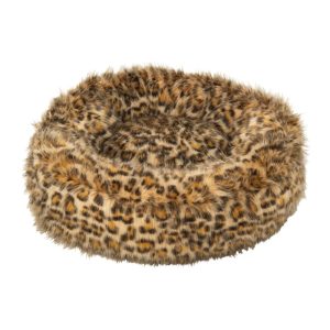 PANIER ANIMAL MOTIF LEOPARD