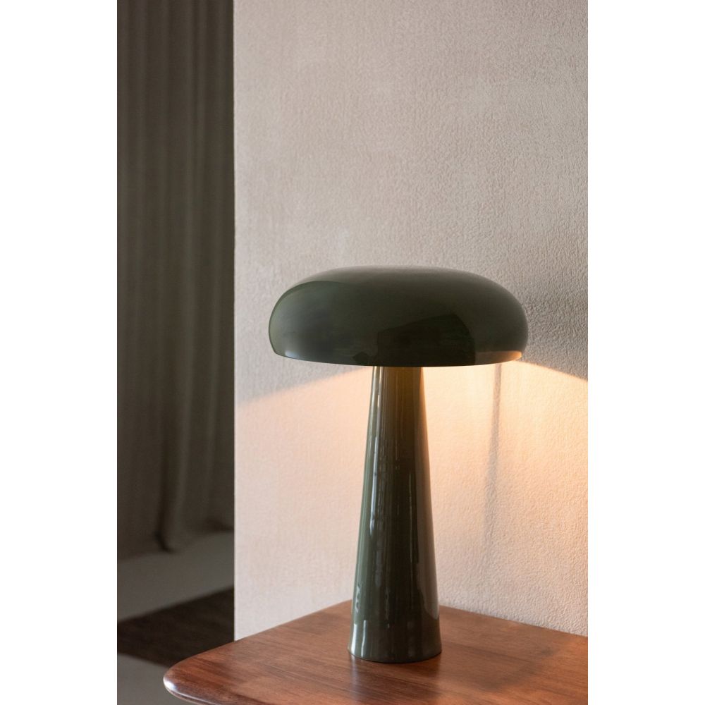 LAMPE DE TABLE VERT OLIVE – Image 4