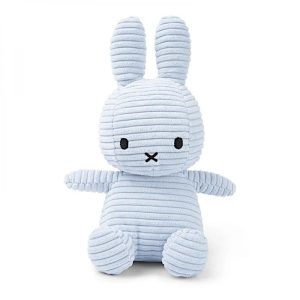 MIFFY ECO VELOURS COTELE BLEU GLACE