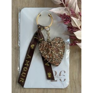 PORTE CLE COEUR ATELIER 26
